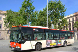 La red de buses de Barcelona