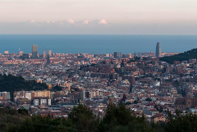 Barcellona dall'alto