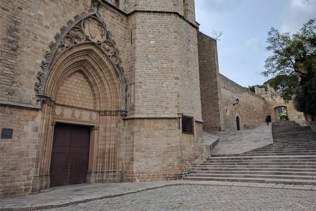 The Monastery of Pedralbes from outside