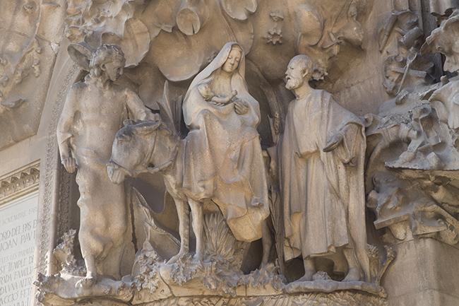 Details from the Facade of the Nativity